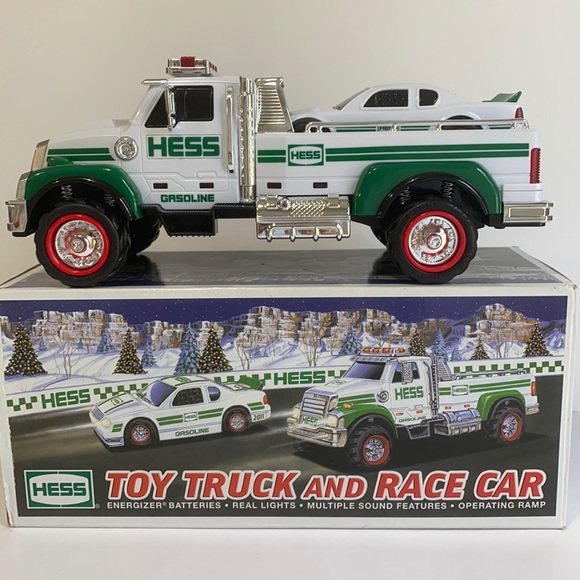 HESS Other - 2011 HESS TOY TRUCK AND RACE CAR